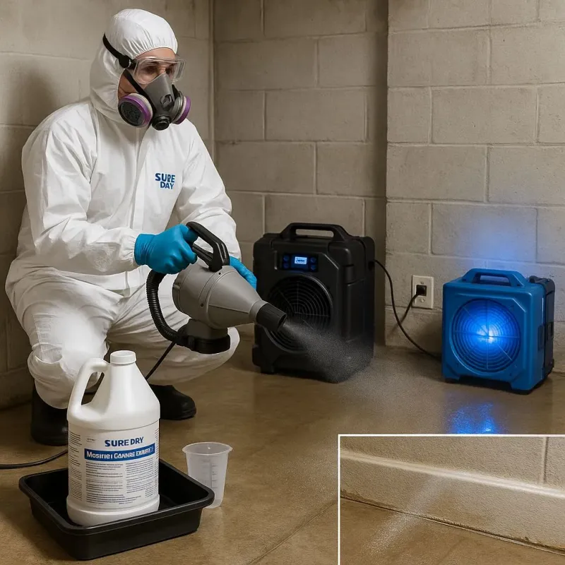 Sanitization and Odor Removal process in Providence, KY