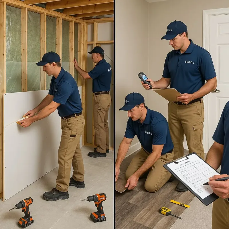 Repairs and Reconstruction process in Providence, KY